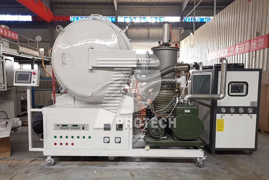 Polish customer heat shield vacuum furnace (400*400*400mm) for sintering tungsten carbide